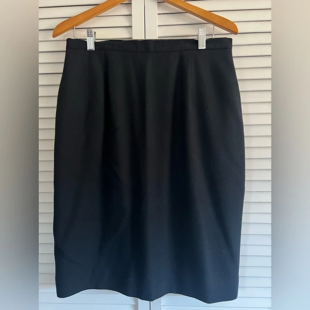 Dior Women's Black Double-Breasted Jacket & Skirt Set